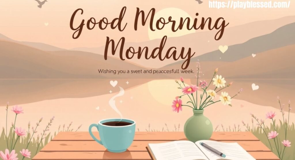 110+ Good Morning Monday Blessings, Wishes, Messages & Greetings for a Positive Week Ahead