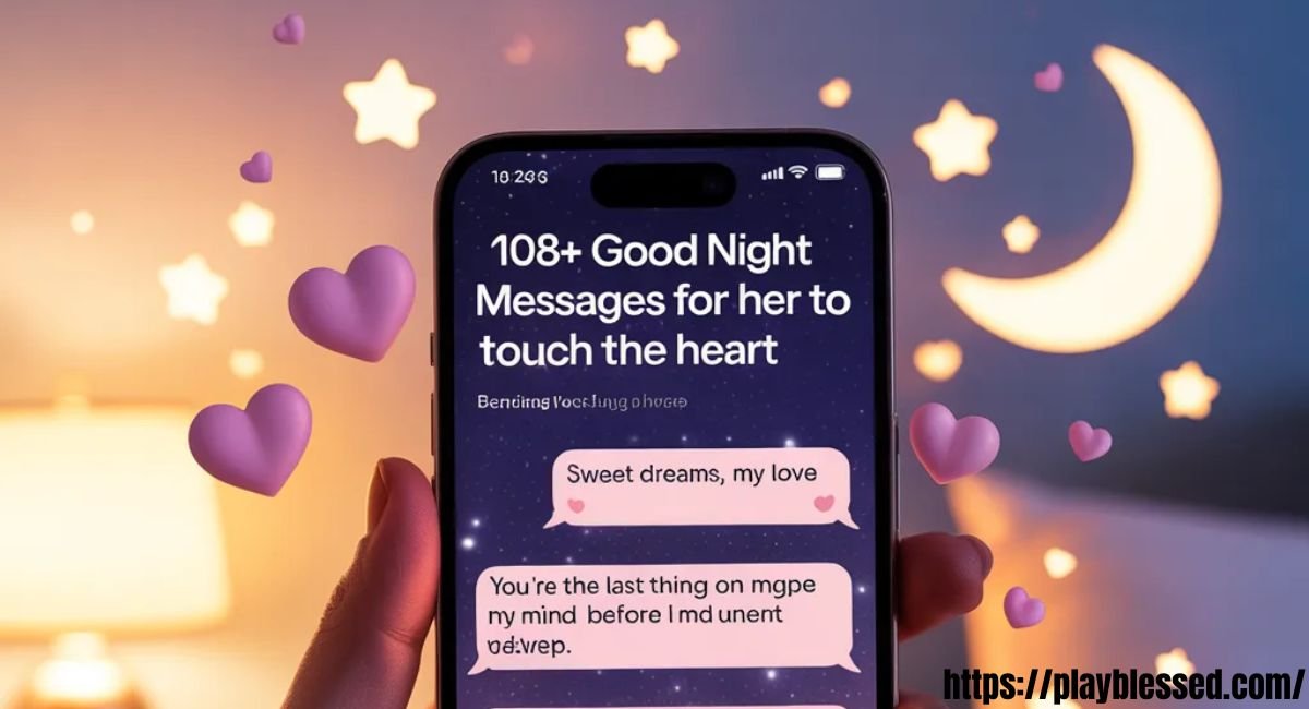 108+ Good Night Messages for Her to Touch the Heart