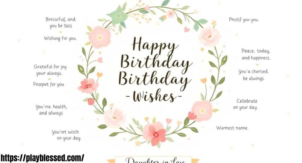 196+ Birthday Wishes for Daughter-in-Law
