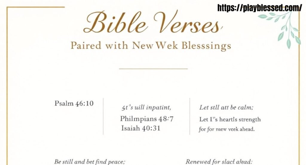 55 Powerful New Week Blessings for a Fresh, Positive Start