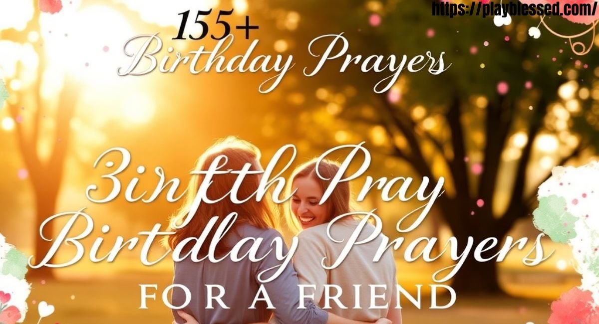 155+Powerful Birthday Prayers for a Friend