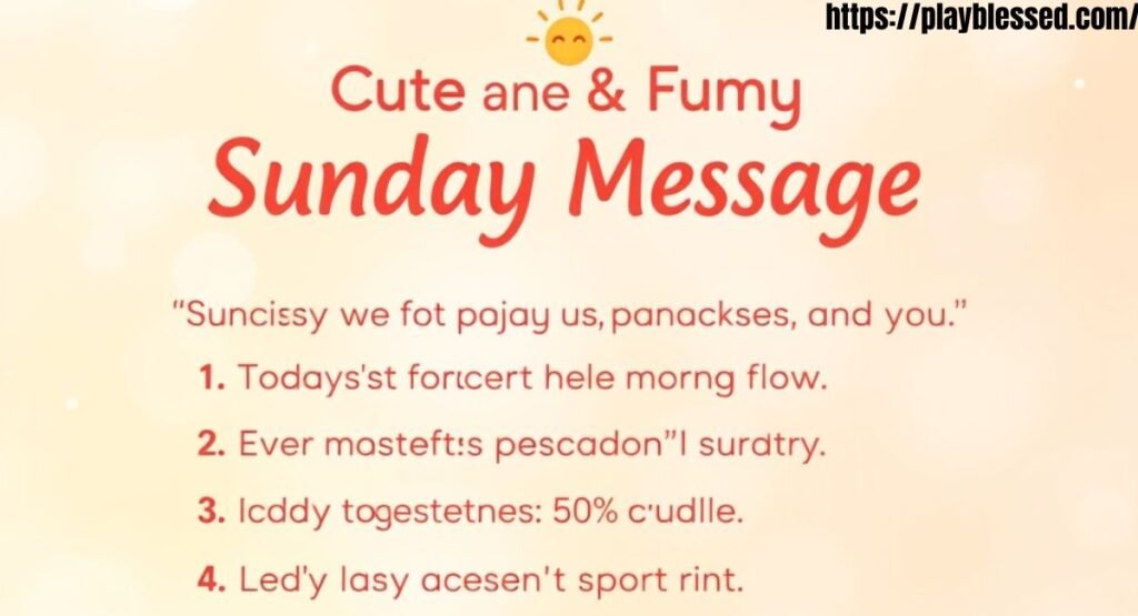 102 Happy Sunday Beautiful Message For Your Love With Prayers