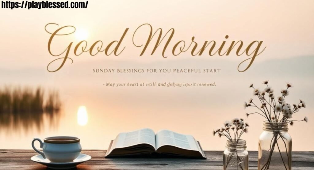 155+ Beautiful Sunday Blessings to Brighten Your Morning
