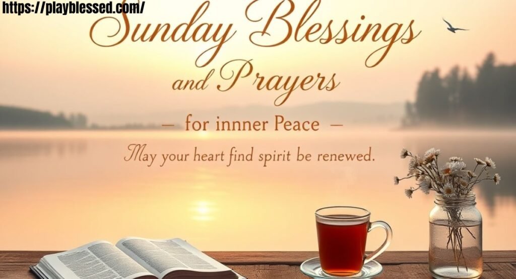155+ Beautiful Sunday Blessings to Brighten Your Morning