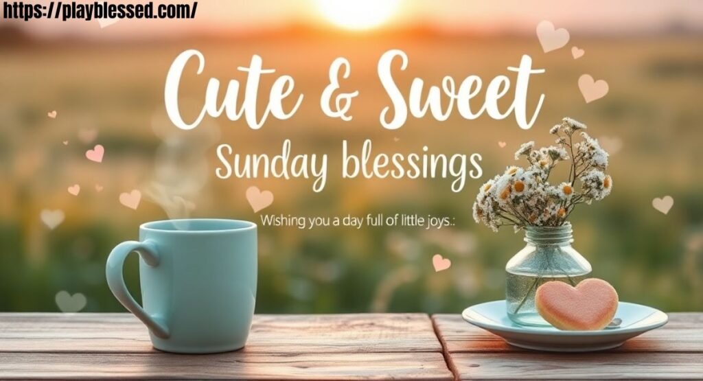 155+ Beautiful Sunday Blessings to Brighten Your Morning