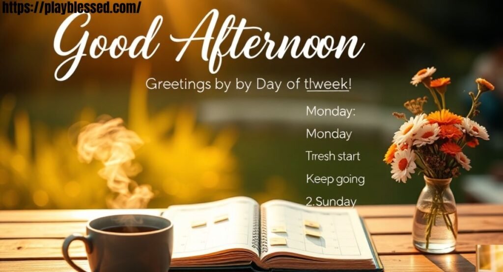 121+ Warm Good Afternoon Blessings and Positive Vibes