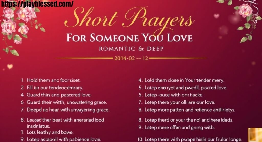 101 Sweet Short Prayer For Someone Special Or Dear To You
