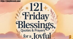 121 Best Friday Blessings: Quotes & Prayers for a Joyful Weekend