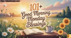 101+ Good Morning Monday Blessings, Wishes, Messages & Greetings for a Positive Week Ahead
