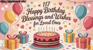 117 Happy Birthday Blessings and Wishes for Loved Ones