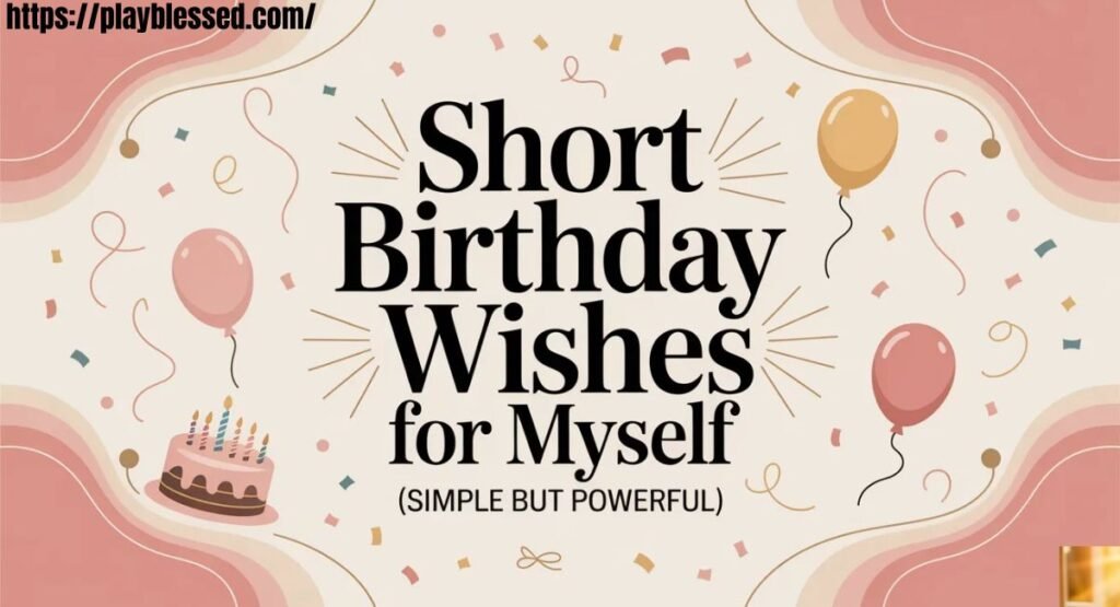 305+ Birthday Wishes for Myself — Touching, Inspiring & Heartfelt Messages