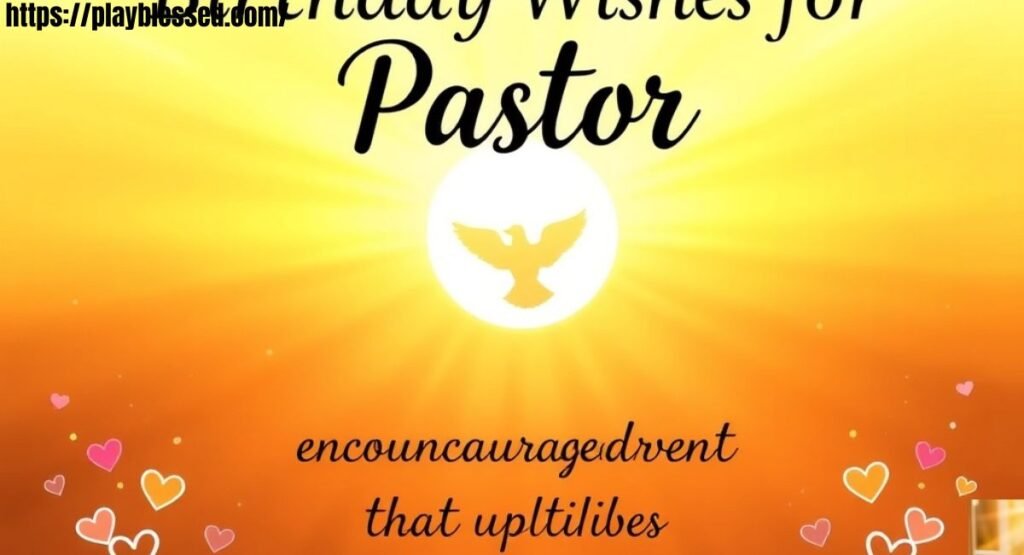 Touching Birthday Wishes for a Pastor