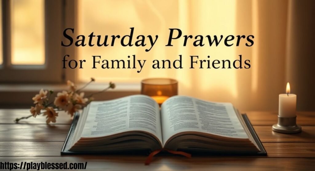 46+ Amazing Saturday Prayers and Blessings with Bible Verses