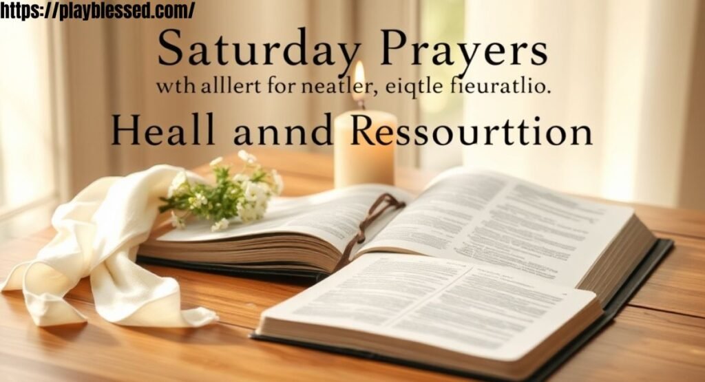 46+ Amazing Saturday Prayers and Blessings with Bible Verses