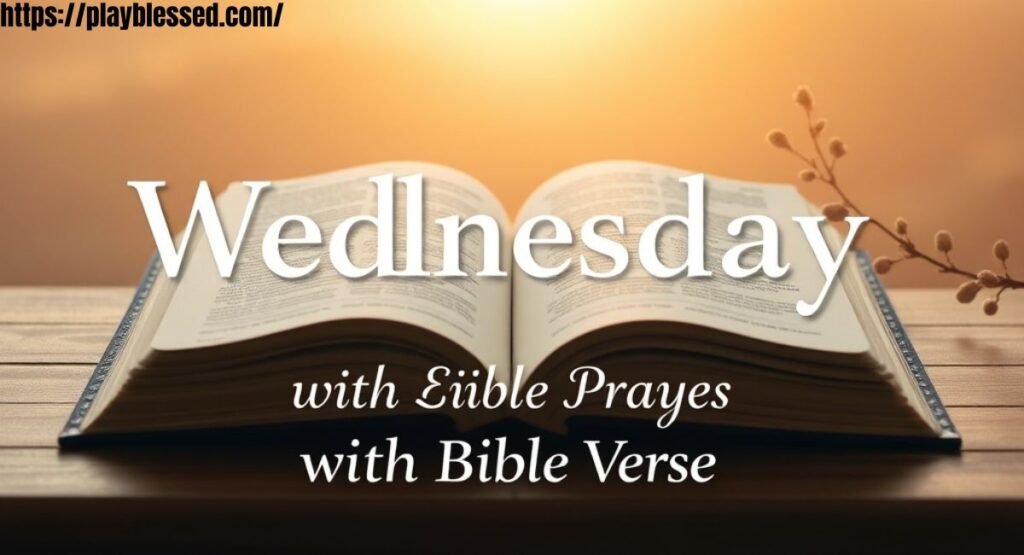 59+ Amazing Wednesday Blessings and Prayers with Bible Verses
