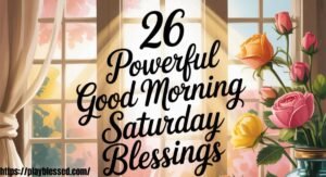 26 Powerful Good Morning Saturday Blessings (Images & Greetings)