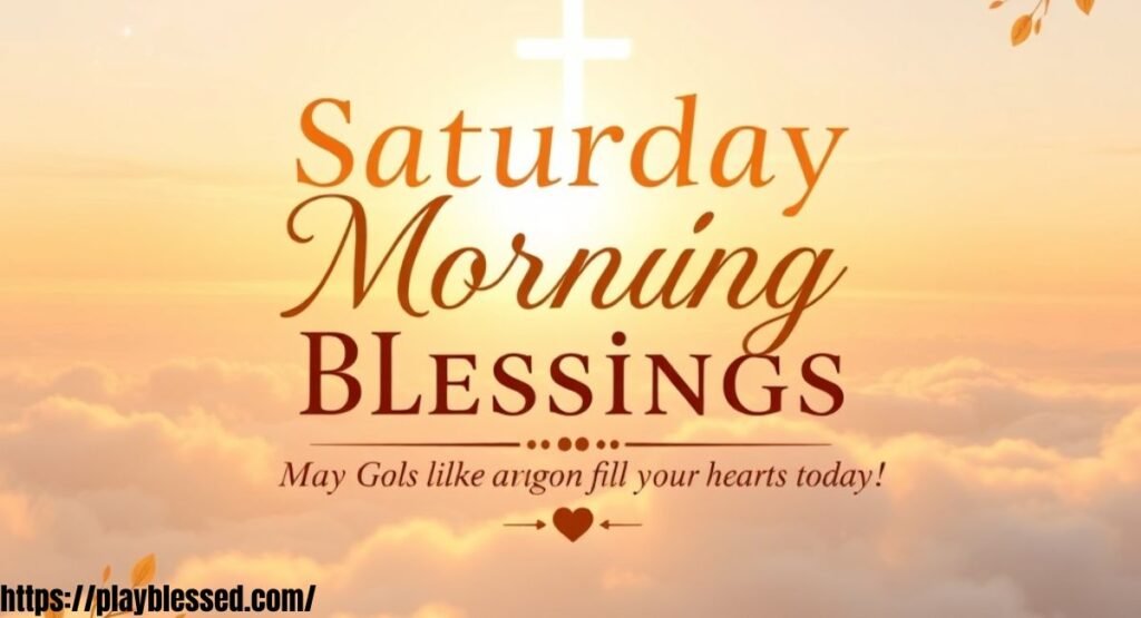 26 Powerful Good Morning Saturday Blessings (Images & Greetings)