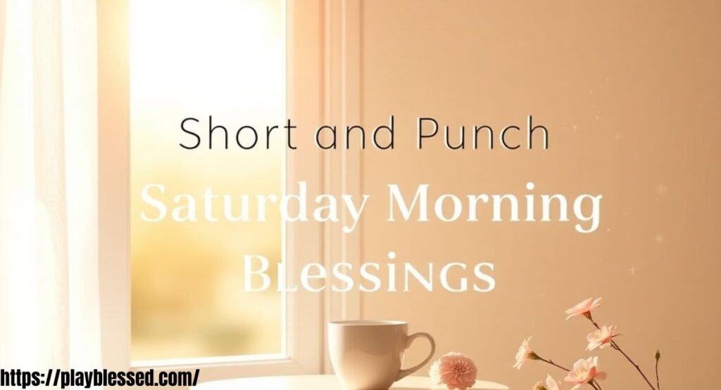 26 Powerful Good Morning Saturday Blessings (Images & Greetings)