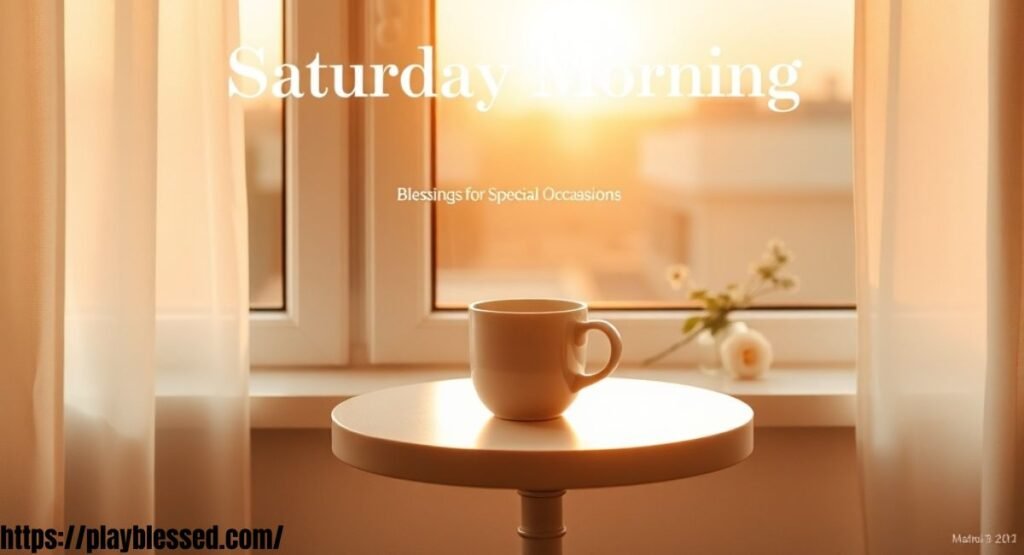 26 Powerful Good Morning Saturday Blessings (Images & Greetings)