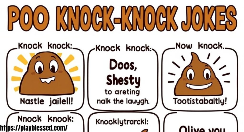 285+ Hilarious Poo Knock Knock Jokes for Kids & Adults