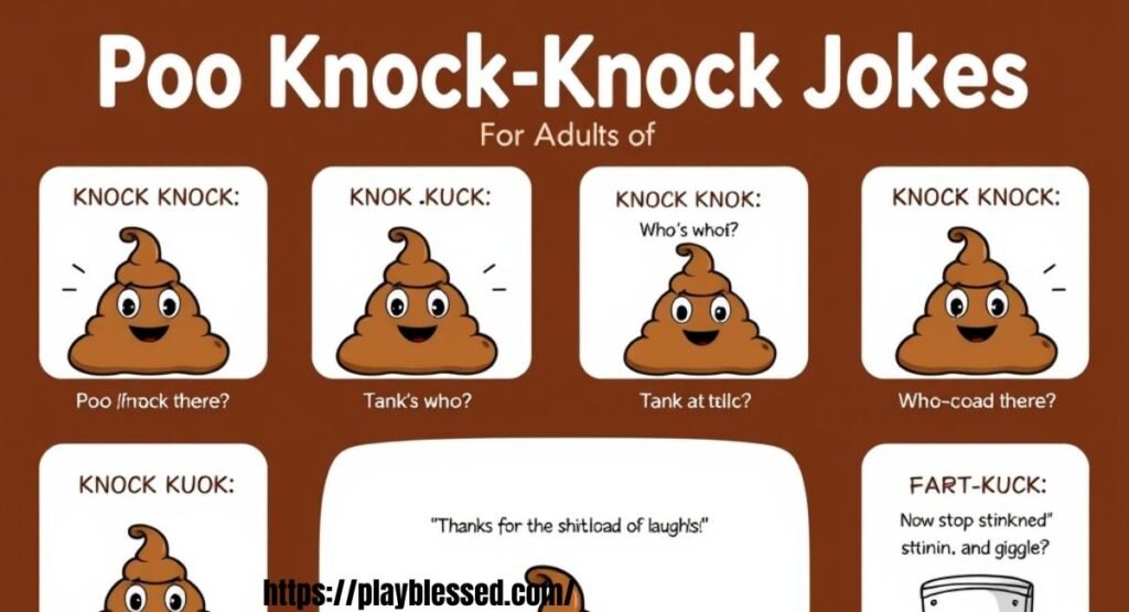 285+ Hilarious Poo Knock Knock Jokes for Kids & Adults