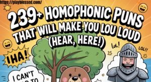 239+ Homophonic Puns That Will Make You Laugh Out Loud (Hear, Here!)”