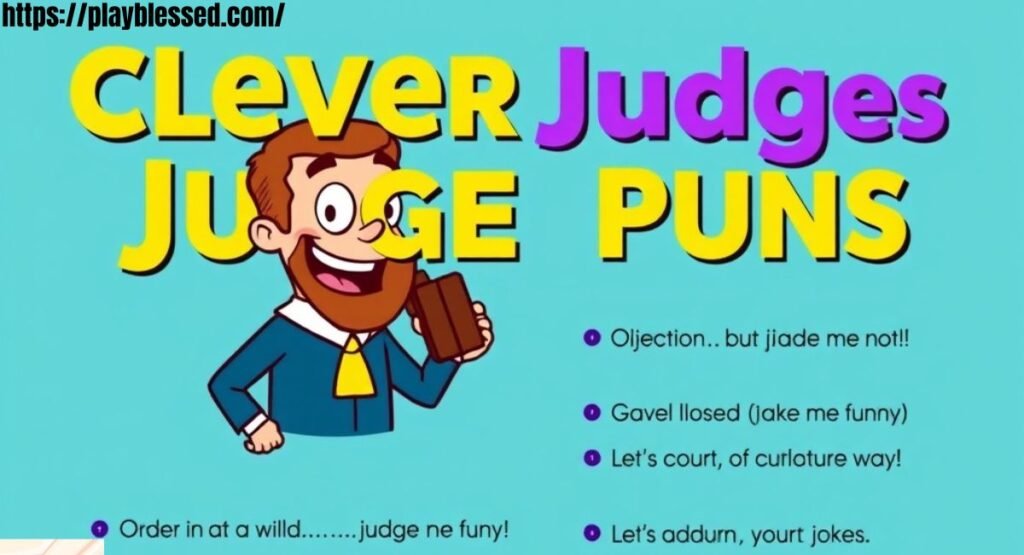 218+ Judge Puns Hilarious Courtroom Wordplay 2026