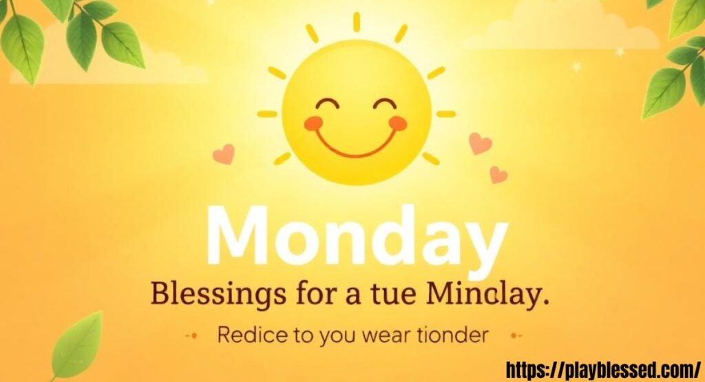120+ Uplifting Monday Blessings, Prayers & Positive Messages for a Blessed Week