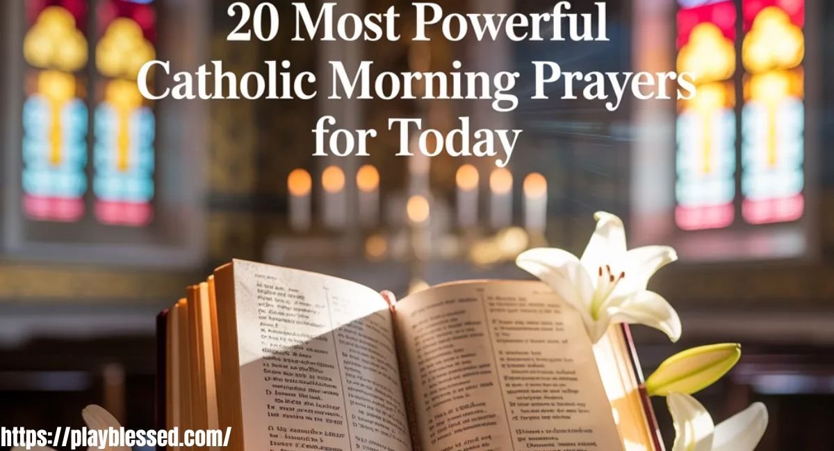 20 Most Powerful Catholic Morning Prayers for Today