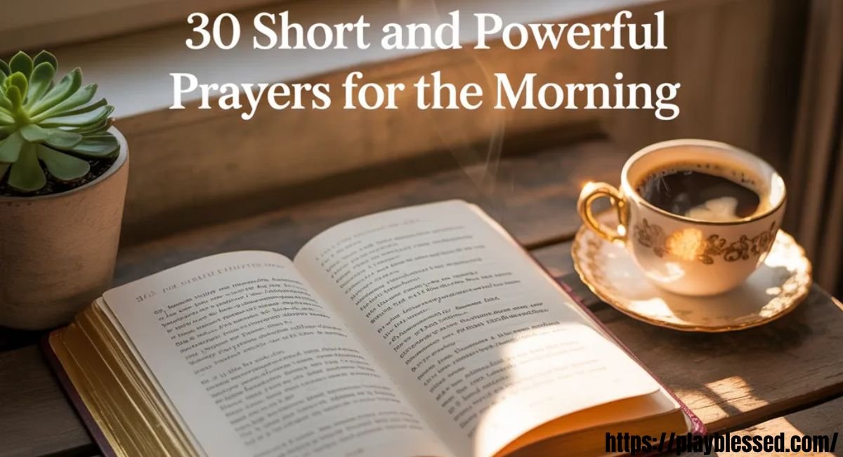 30 Short and Powerful Prayers for the Morning