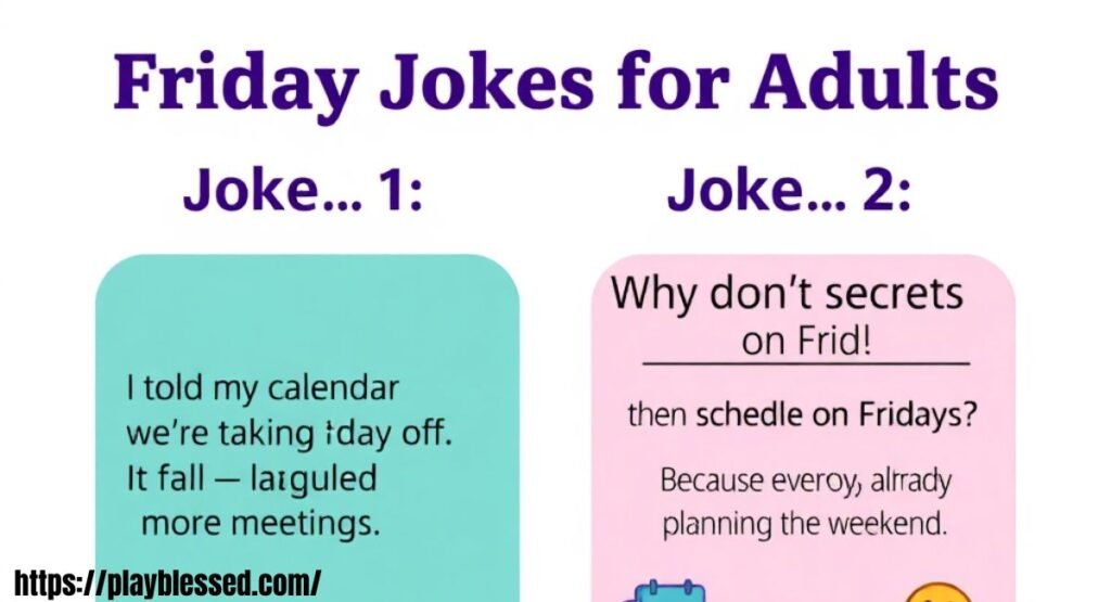 229+ Friday Jokes to Kickstart Your Weekend Laughs