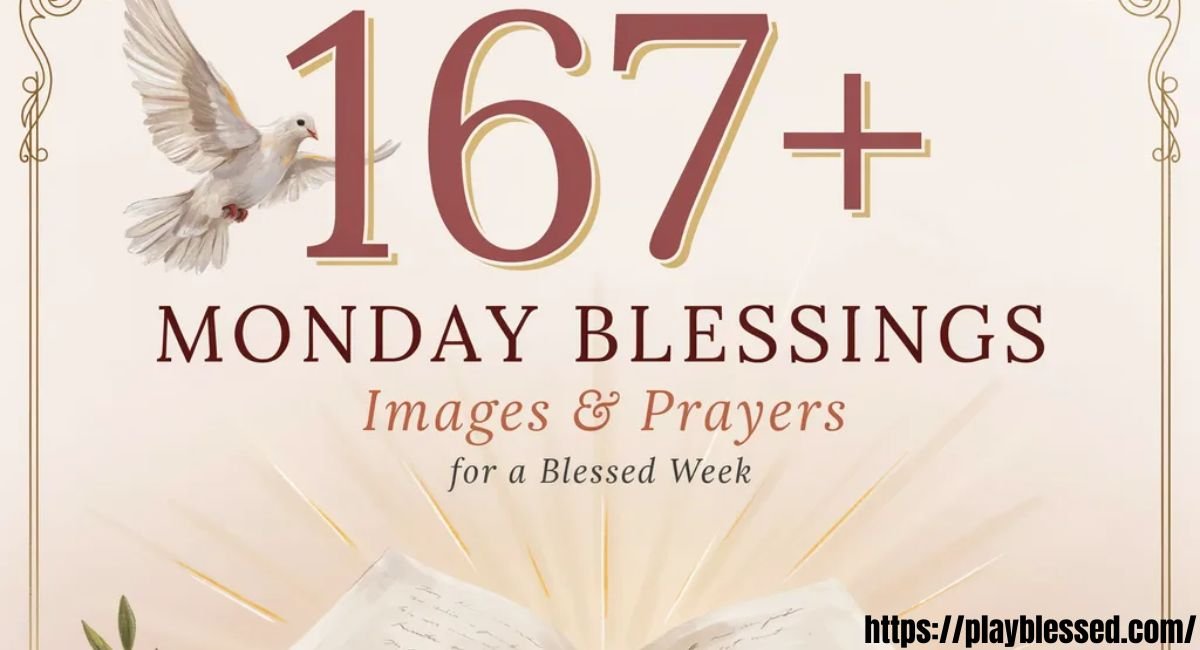 167+ Monday Blessings Images & Prayers for a Blessed Week
