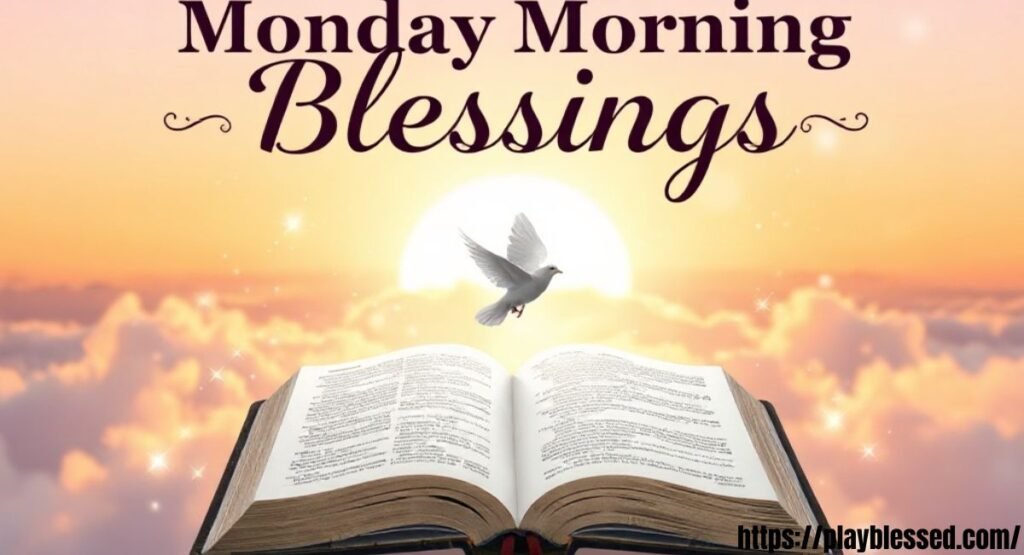 167+ Monday Blessings Images & Prayers for a Blessed Week