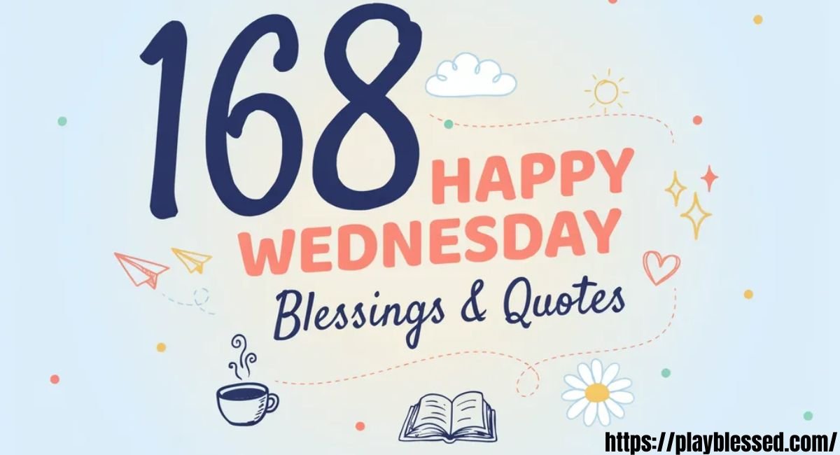 168 Happy Wednesday Blessings Images, and Quotes