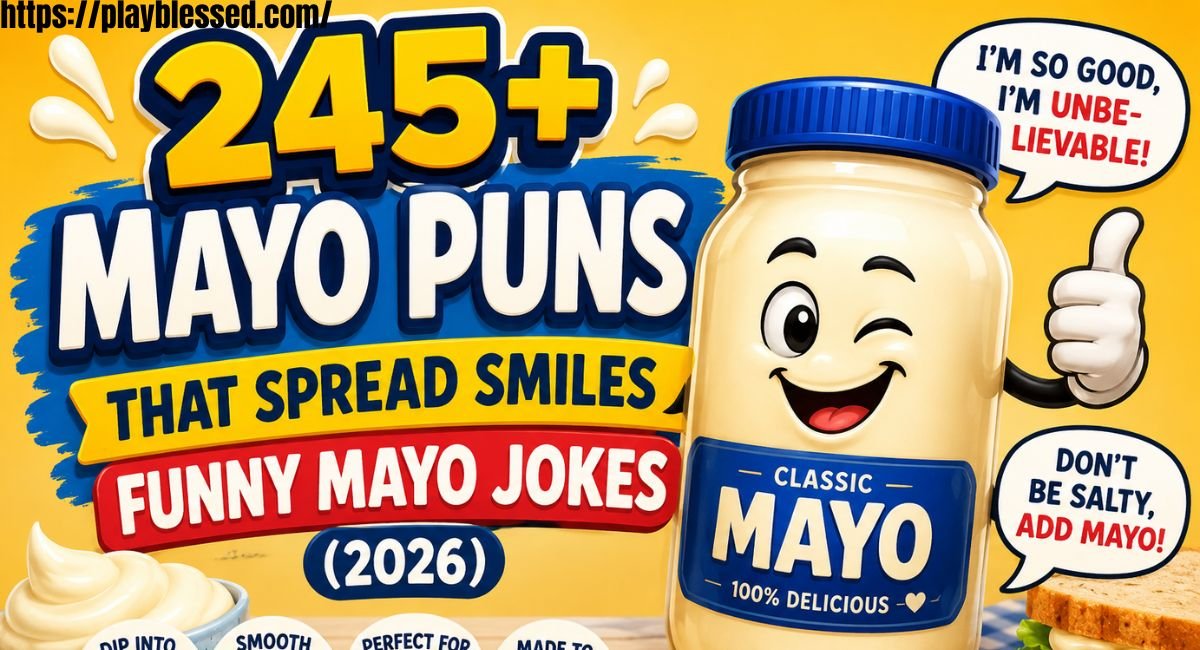 245+ Mayo Puns That Spread Smiles Funny Mayo Jokes (2026)