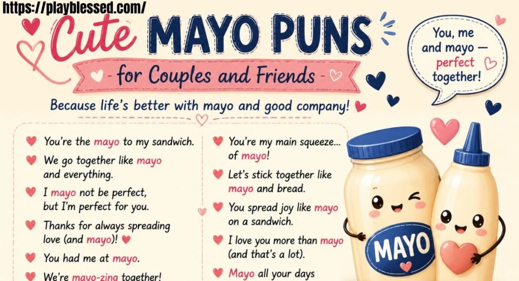 245+ Mayo Puns That Spread Smiles Funny Mayo Jokes (2026)