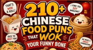 210+ Chinese Food Puns That Wok Your Funny Bone 