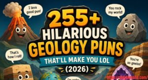 255+ Hilarious Geology Puns That’ll Make You LOL  (2026)