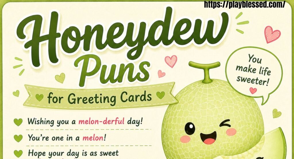 665+ Honeydew Puns and Jokes | To Make You Smile In 2026