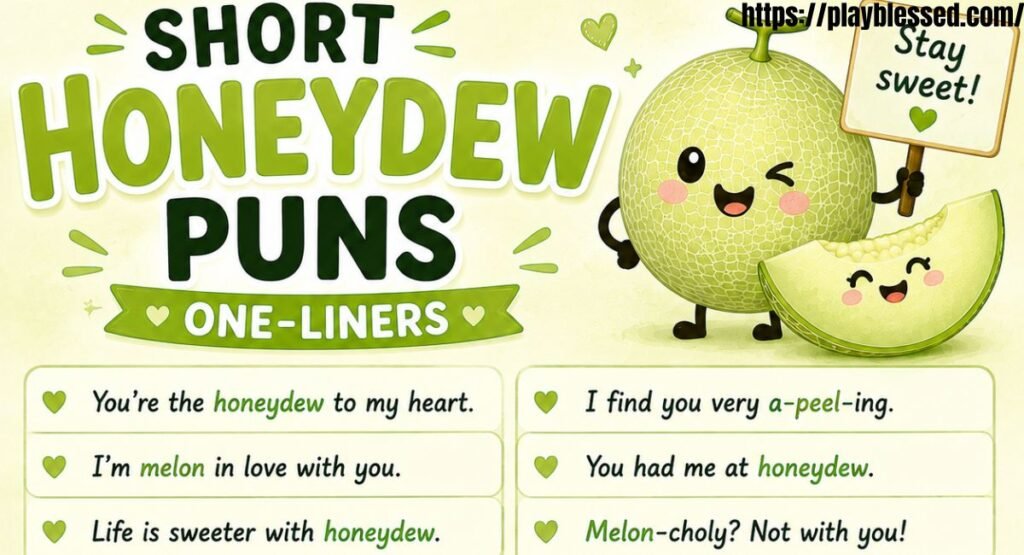 665+ Honeydew Puns and Jokes | To Make You Smile In 2026